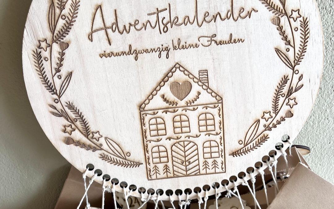 DIY Adventskalender mit dem Laser